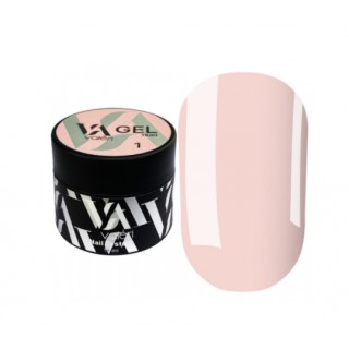 Гель для нарощування нігтів Valeri Builder Gel 001 Nude 15 ml