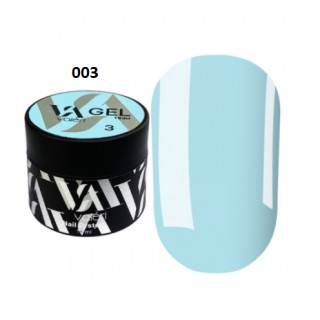 Гель для нарощування нігтів Valeri Builder Gel 003 Blue 15 ml
