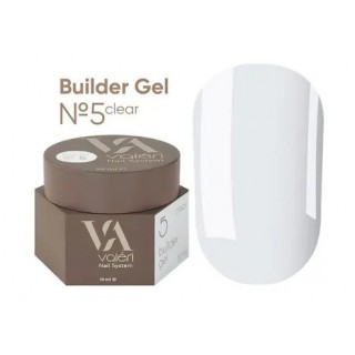 Гель моделюючий Valeri Builder Gel № 05 Clear 30 мл