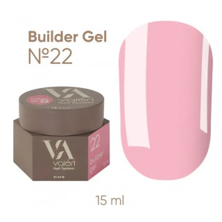 Гель для нарощування Valeri Builder Gel №022 15 мл