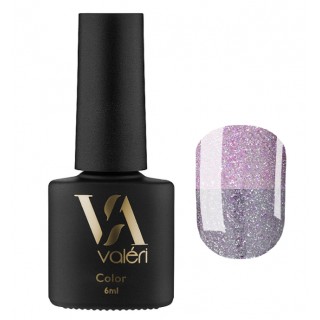 Гель-лак Valeri Flash 04 Сріблясто-фіолетовий, світловідбивний 6 мл