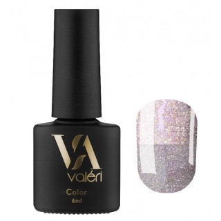 Гель-лак Valeri Flash 05 Сріблястий, світловідбивний 6 мл