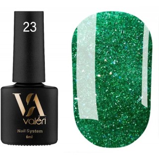 Гель-лак Valeri Flash №23 зелений трав'яний 6 мл