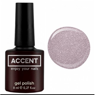 База камуфлюча для нігтів Color Accent Rubber Base 007 8 мл