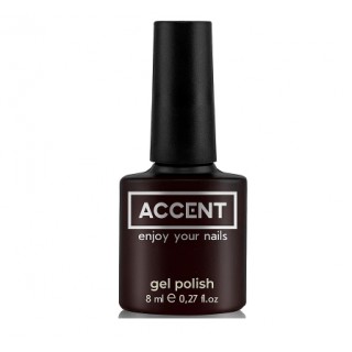 Топ для гель-лаку без липкого шару Accent No Wipe Top Coat With Uv-Filtres 8 мл