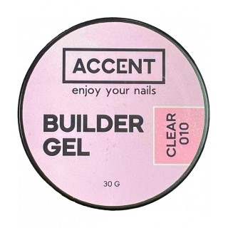 Гель для моделювання нігтів Accent Builder gel 010 30 мл