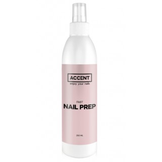 Засіб для знежирення та дезінфекції нігтів Accent Nail Prep 250 мл