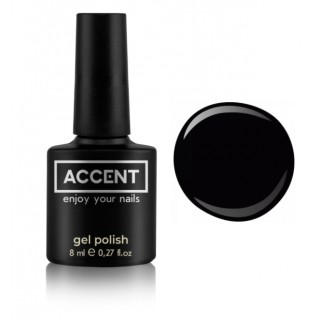 Гель-лак для нігтів Accent Gel Polish 001 8 мл
