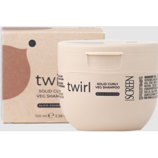 Твердий шампунь для кучерявого волосся Screen Purest Twirl Solid Curly Veg Shampoo 100 мл