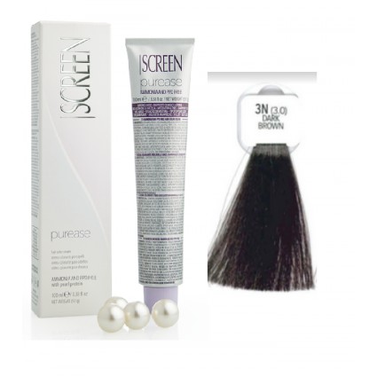 Крем-фарба без аміаку Screen Purease Color Cream 3N (3.0) 100 мл Крем-фарба без аміаку Screen Purease Color Cream 3N (3.0) 100 мл