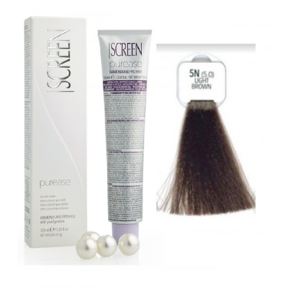 Крем-фарба без аміаку Screen Purease Color Cream 5N (5.0) 100 мл