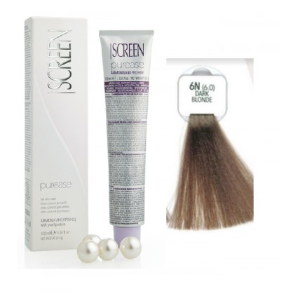 Крем-фарба без аміаку Screen Purease Color Cream 6N (6.0) 100 мл