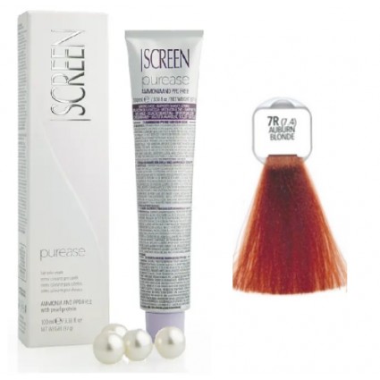 Крем-фарба без аміаку Screen Purease Color Cream 7R (7.4) 100 мл