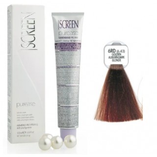 Крем-фарба без аміаку Screen Purease Color Cream 6RD (6.43) 100 мл