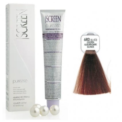Крем-фарба без аміаку Screen Purease Color Cream 6RD (6.43) 100 мл