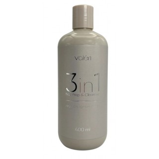Знежирювач для нігтів Valeri Nail Prep & Cleanser 3в1 400 мл