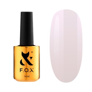 Рідкий акригель для зміцнення та моделювання F.O.X Acryl gel Bottle 010 світлий молочно-рожевий 14 мл