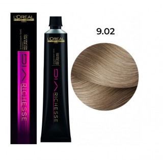 Крем-фарба для волосся безаміачна L'Oreal Professionnel Dia Richesse 9.02 Молочний перламутровий коктейль 50 мл