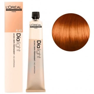 Кислотна гель-фарба без аміаку для волосся L'Oreal Professionnel Dia Light 8.43   50 мл