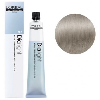 Кислотна гель-фарба без аміаку для волосся L'Oreal Professionnel Dia Light 9.1 50 мл