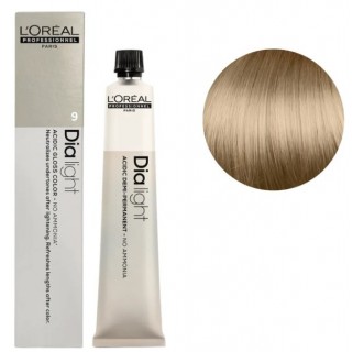 Кислотна гель-фарба без аміаку для волосся L'Oreal Professionnel Dia Light 9 50 мл