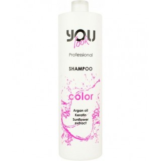 Шампунь для фарбованого та пошкодженого волосся You Look Professional Color Shampoo 1000 мл