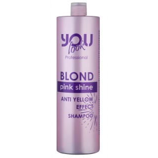 Шампунь для збереження кольору You look Professional Pink Shine Shampoo 1000 мл