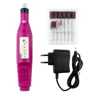 Фрезер-ручка Bucos ZS-100 20000 об. Червоний +6 покращених фрез