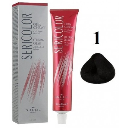 1 Brelil Sericolor Coloring Cream Фарба для волосся 100 мл