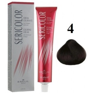 4 Brelil Sericolor Coloring Cream Фарба для волосся 100 мл