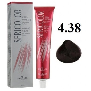 4.38 Brelil Sericolor Coloring Cream Фарба для волосся 100 мл