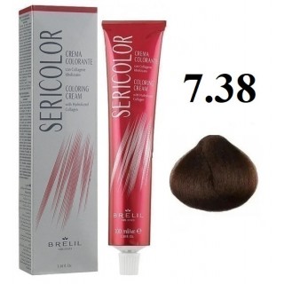 7.38 Brelil Sericolor Coloring Cream Фарба для волосся 100 мл