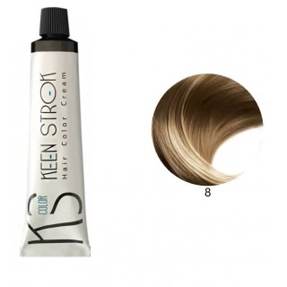 Крем-краска для волос Keen Strok Hair Color Cream 8 (світло-русий) 100 мл