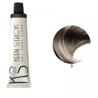 Крем-фарба для волосся Keen Strok Hair Color Cream 9 (дуже світлий блонд) 100 мл