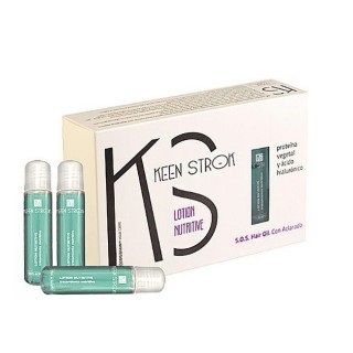 Лосьйон для волосся з гіалуроновою кислотою Keen Strok Lotion Nutritive S.O.S. Hair Oil 12x12 мл