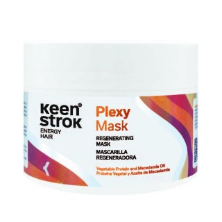 Маска з зміцненими волокнами для реконструкції волосся Keen Strok Plexy Mask 300 мл
