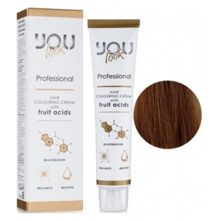 Стійка фарба для волосся You Look Professional 60 мл 8.33 Світлий блондин інтенсивно-золотистий