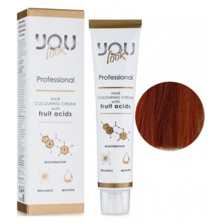 Стійка фарба для волосся You Look Professional 60 мл 8.43 Світлий блондин мідно-золотистий