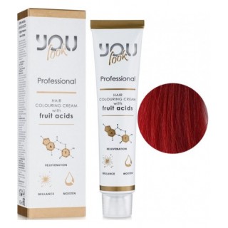 Стійка фарба для волосся You Look Professional 60 мл 7.66 Блондин інтенсивно-червоний