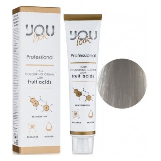 Стійка фарба для волосся You Look Professional 60 мл 0/01 Натуральний попелястий пастельний