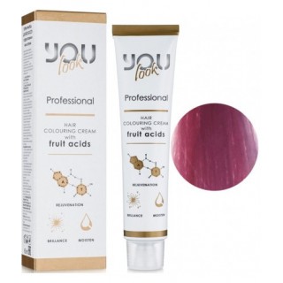 Стійка фарба для волосся You Look Professional 60 мл 0/62 Рожево-перламутровий пастельний