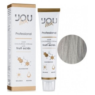 Стійка фарба для волосся You Look Professional 60 мл Silver Сріблястий