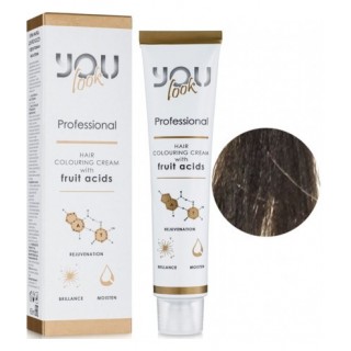 Стійка фарба для волосся You Look Professional 60 мл 5.12 Світлий шатен попелясто-перламутровий