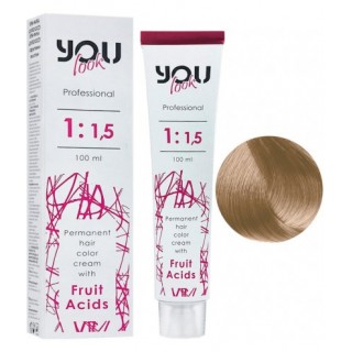 Фарба для волосся You Look Professional 100 мл 9.8 Дуже світлий блондин бежевий
