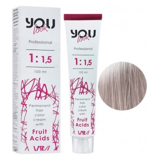 Фарба для волосся You Look Professional 100 мл 12.21 Фіолетово-попелястий суперосвітлювальний блондин