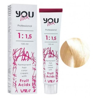 Фарба для волосся You Look Professional 100 мл 12.26 Перламутрово-червоний суперосвітлювальний блондин