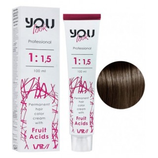 Фарба для волосся You Look Professional 100 мл 6.11 Інтенсивно-пелястий темний блодин