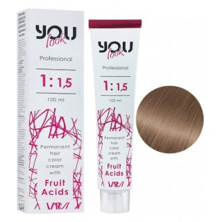 Фарба для волосся You Look Professional 9.12 Дуже світлий блондин попелясто-перламутровий 100 мл