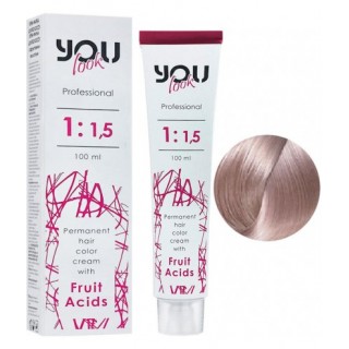 Фарба для волосся You Look Professional 100 мл 10.021 Екстрасвітлий блондин натуральний перламутровий попелястий