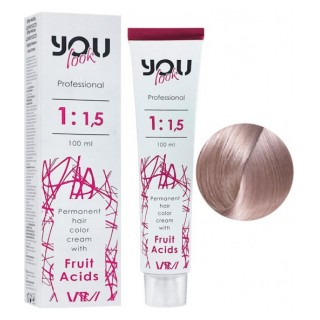 Фарба для волосся You Look Professional 100 мл 10.21 Екстрасвітлий блондин перламутрово-пелястий